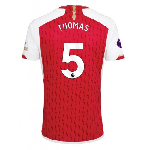 Fotballdrakt Herre Arsenal Thomas Partey #5 Hjemmedrakt 2023-24 Kortermet